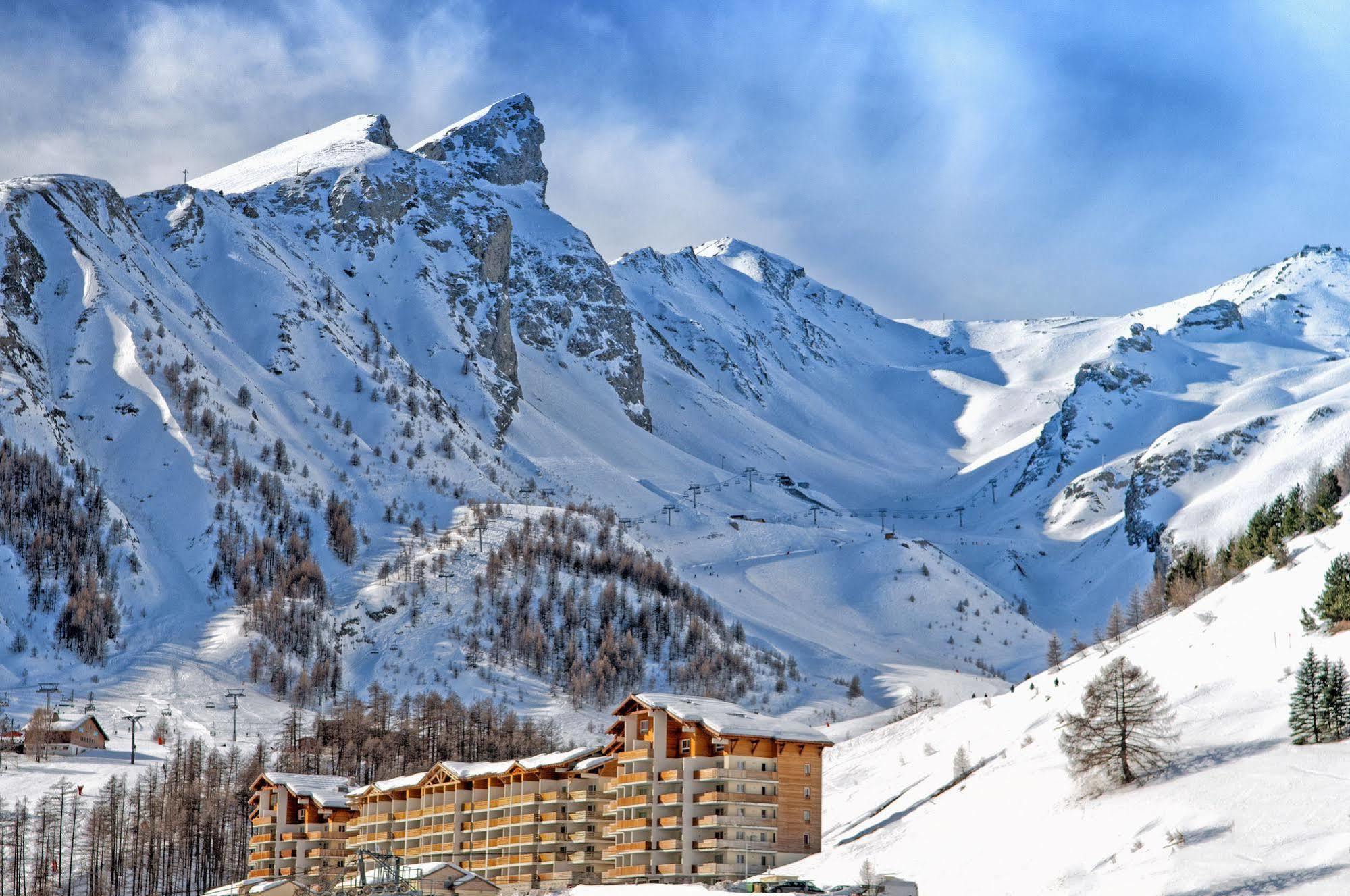 Résidence Plein Sud by Popinns Allos Exterior foto